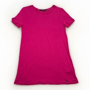 Gucci Women T Shirt Front Pocket Pink Size XS Made In Italy